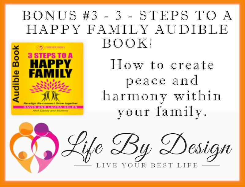 Bonus 3, How to create peace and harmony within your family